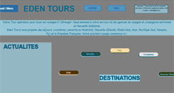 Desktop Screenshot of edentours.nc